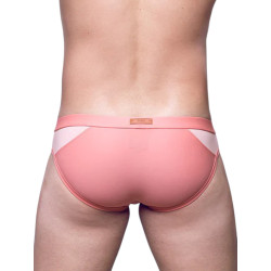 2Eros Swim Brief VB13 BLK Label Coral (T9901)
