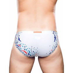 2Eros Print Swim Briefs V20 Swimwear Seascape White (T9762) 2Eros Print Swim Briefs V20 Swimwear Seascape White (T9762)