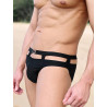 2Eros BLK Label No.7 Swim Brief Black (T9910)