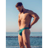 2Eros V80 Textured Swim Thong Signet Ripple Green (T9918)