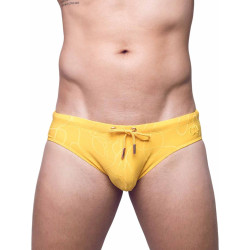 2Eros V10 Textured Swim Brief Signet Ripple Yellow (T9920) 2Eros V10 Textured Swim Brief Signet Ripple Yellow (T9920)
