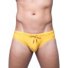 2Eros V10 Textured Swim Brief Signet Ripple Yellow (T9920)
