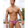 2Eros V20 Signature Print Swim Brief Purple (T9940)