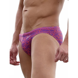 2Eros V20 Signature Print Swim Brief Purple (T9940) 2Eros V20 Signature Print Swim Brief Purple (T9940)