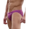 2Eros V20 Signature Print Swim Brief Purple (T9940)