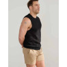 2eros Amalfi Singlet Tank Top Black (T9973)