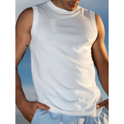 2Eros Sapphire Knit Tank Top White (T9927)