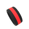 RudeRider Soft Silicone Cockring Black/Red