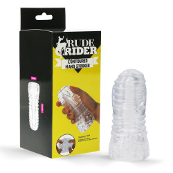 Rude Rider Contoured Stroker Clear (T9934)