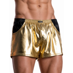 Manstore Grope Shorts M2011 Underwear Gold/Black (T7793)