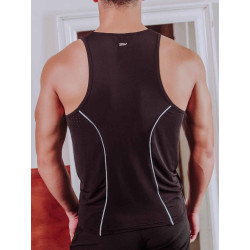 Supawear Speed Singlet Tank Top Black (T11666)