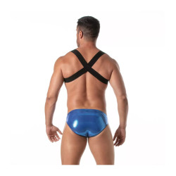 ToF Paris Fiesta Zipped Pocket Harness Royal Blue (T11751)