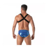 ToF Paris Fiesta Zipped Pocket Harness Royal Blue (T11751)