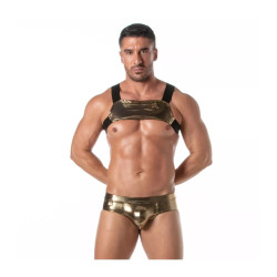 ToF Paris Fiesta Zipped Pocket Harness Gold (T11754)