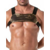 ToF Paris Fiesta Zipped Pocket Harness Gold (T11754)