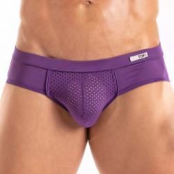 ToF Paris Temptation Microfiber Brief Underwear Purple (T12186)