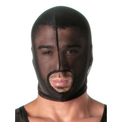 ToF Paris Mesh Hood Open Mouth Black One Size (T9614)