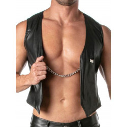 ToF Paris Kinky Chain Vest Black (T9580)