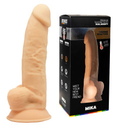 Brunos Mika Premium Silicone Dual Density Dildo 20 x 4.5 cm (T9943)