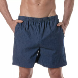 ToF Paris Light Denim Bermuda Shorts Blue (T12061)